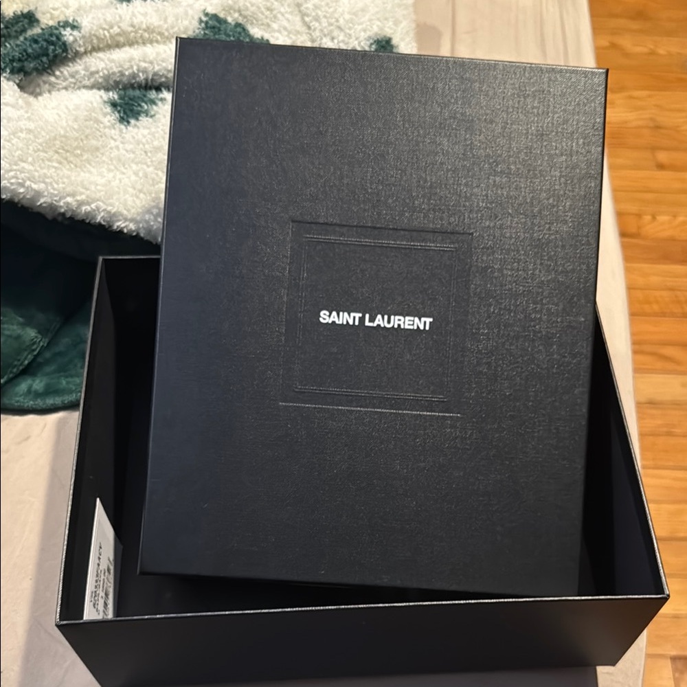 Saint Laurent Black Home Accent Box